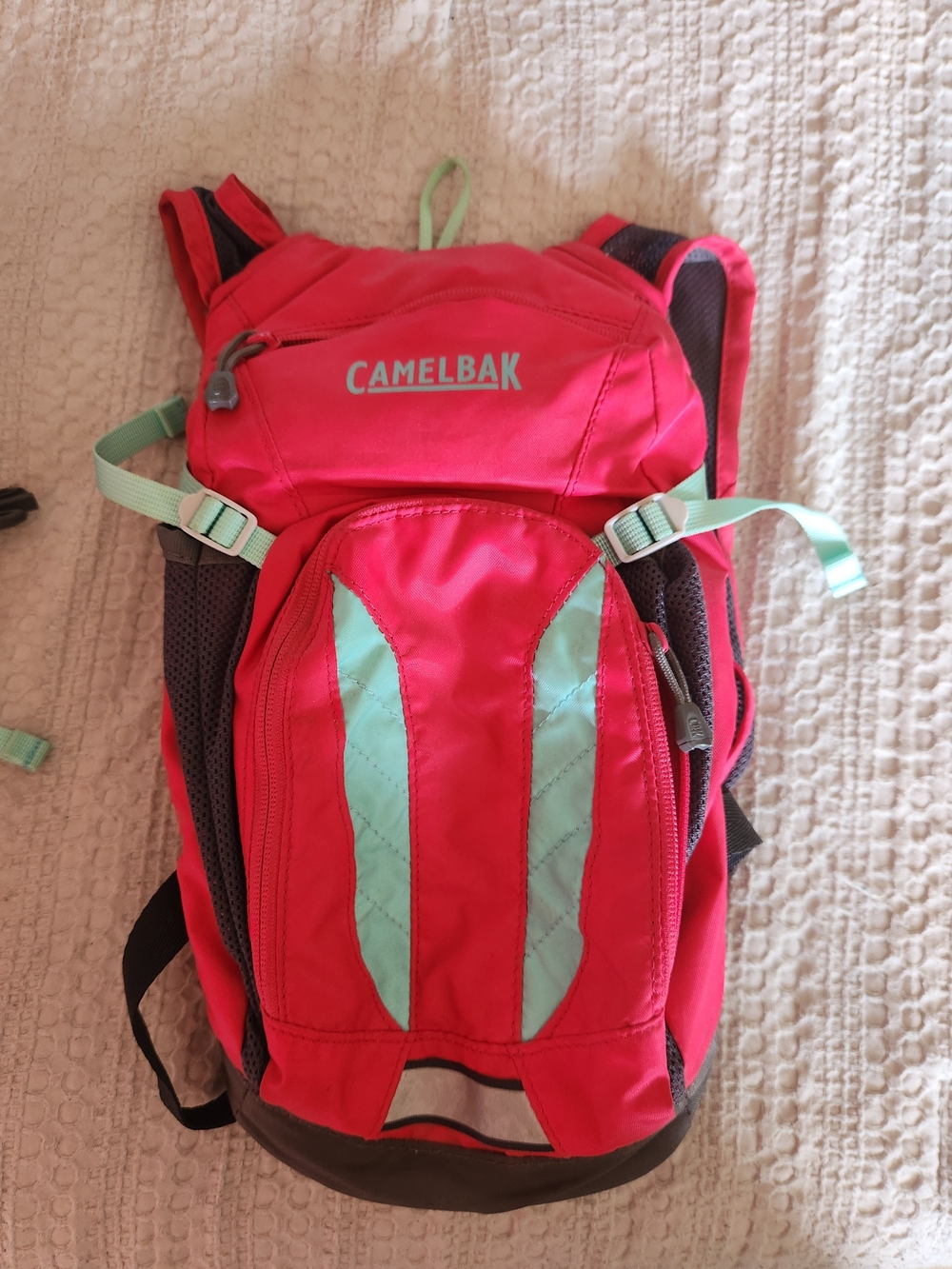 CamelBak Hot Pink and Mint Lightweight Hydration Pack Mini Mule 1.5L Holder